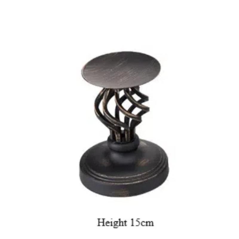 

Подставка для свечей из черного металла в Европе – элегантный железный подсвечник для свадеб и вечеринок S