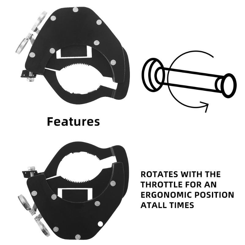 Motorcycle Cruise Control Throttle For High Grade Aluminum Lock Assist Retainer Universal Wrist Grip Handle Bar 1Pc