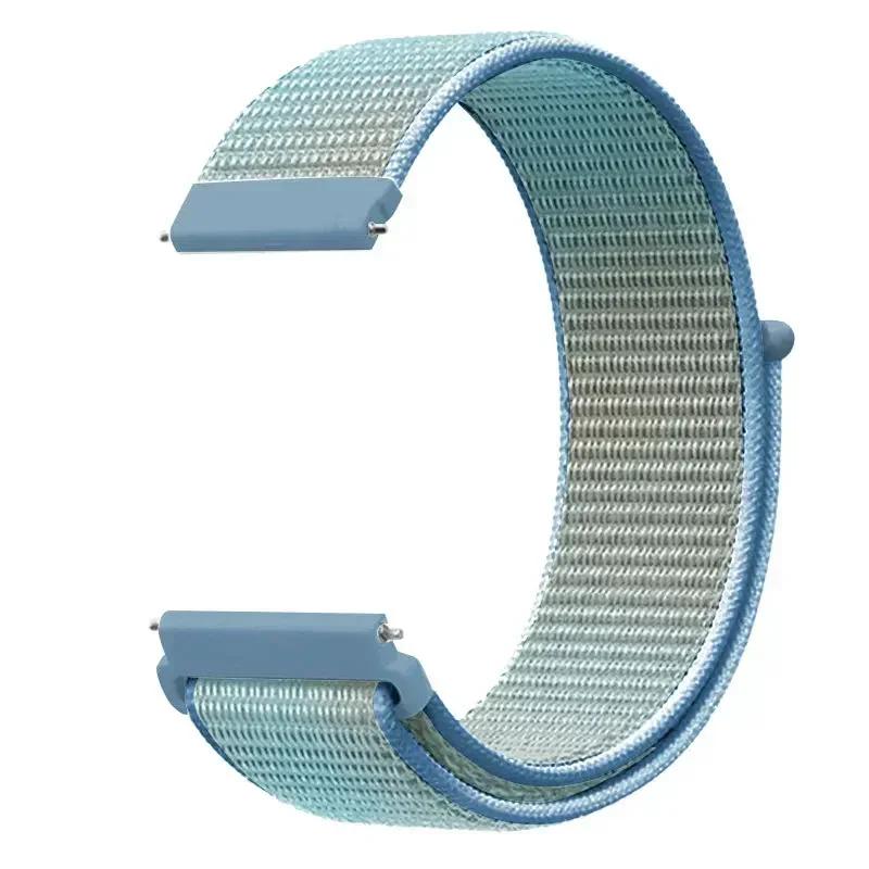 20mm 22mm Nylon Loop For Garmin Venu 3 2/SQ SQ2/Vivoactive 6 5 4 3 Watchband For Garmin Forerunner 745 965 255 245 645 55 158