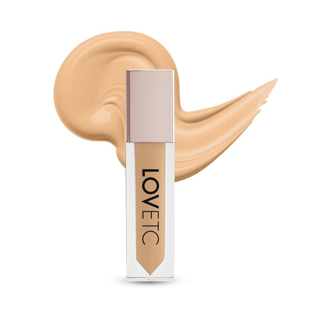 LOVETC Creamy Comfort Concealer, Full Coverage, Honey Glaze 5.5g