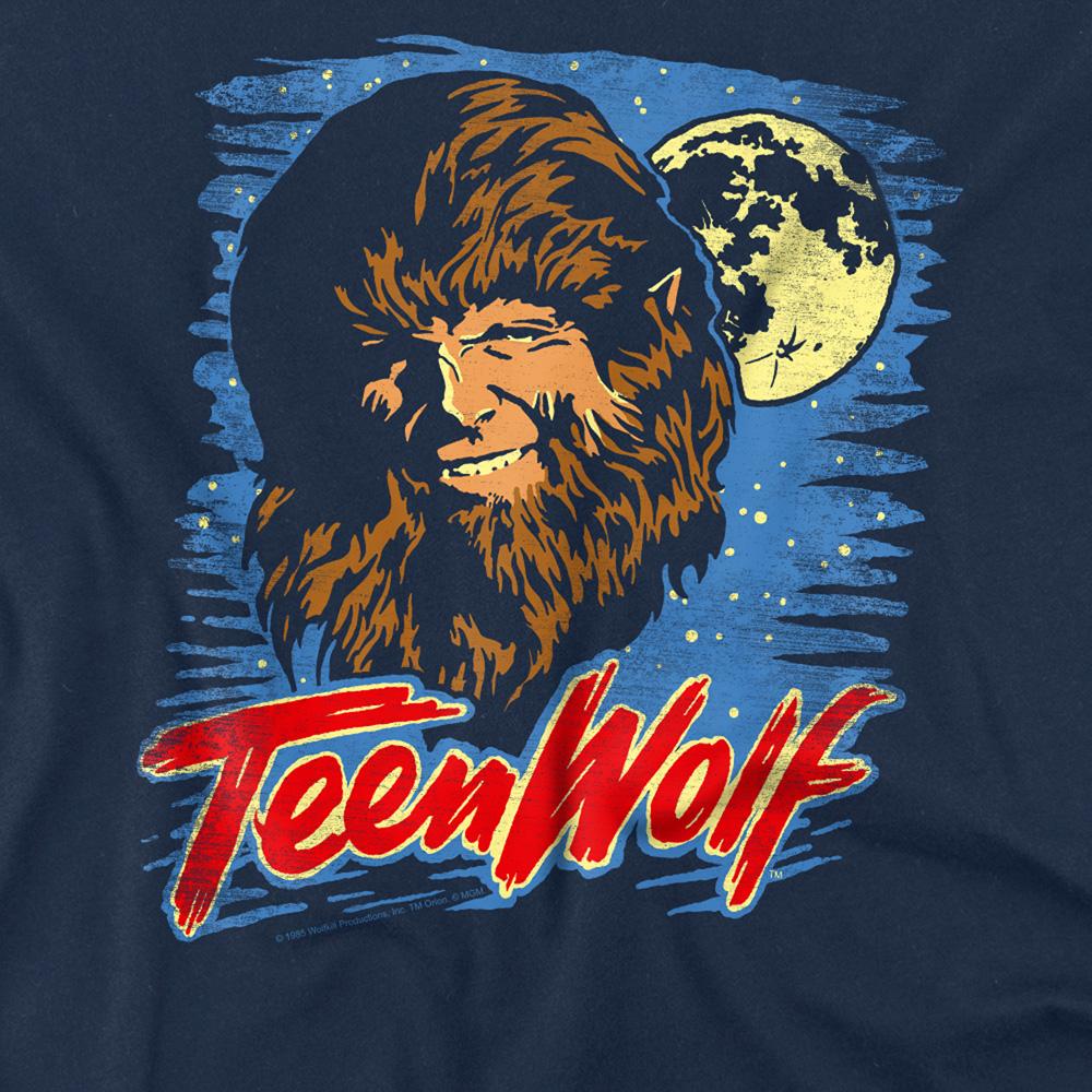 Teen Wolf Unisex Adult Moon T-Shirt