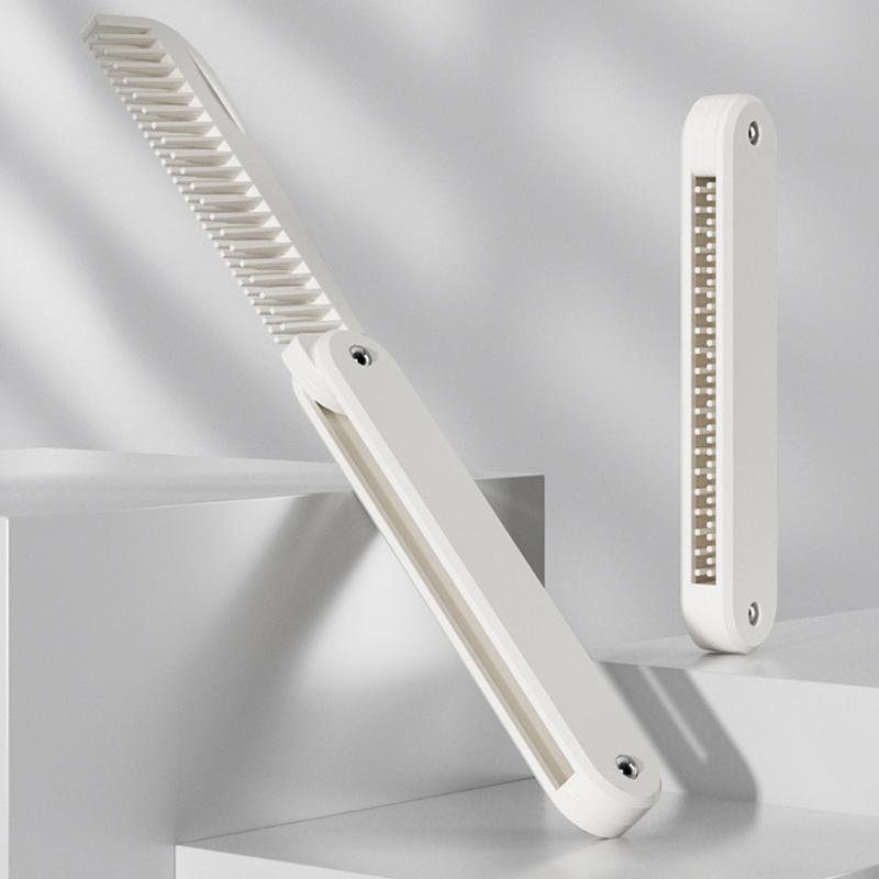 2 In In Multifuncional Portable Plastic Folding Pocket Combs Barber Men Oil Head Beard Combs Hair Styling Wide Tooth Combs
