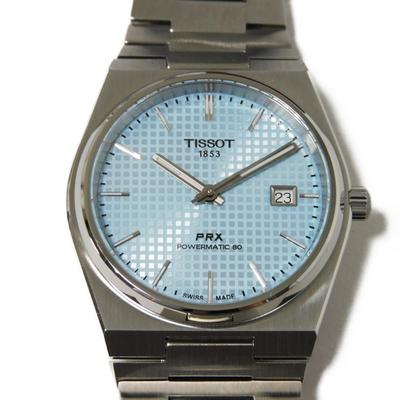 Gebrauchte 10678 PRX Powermatic 80 T137.407.11.351.00 7975 Mechanische Automatikuhr für Herren aus Japan AUTHENTISCH