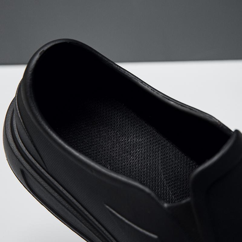 Big Size Men Work Chef Shoes Waterproof Oil-proof Kitchen Work Cook Boots Non-slip Ankle Rain Boots Man Hotel Restaurant Safety Footwear