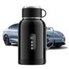 Car Heating Electric Kettle 1500Ml 12/24V Stainless Steel Electric Heating Insulation Kettle Outdoor Camping Travel Kettle
