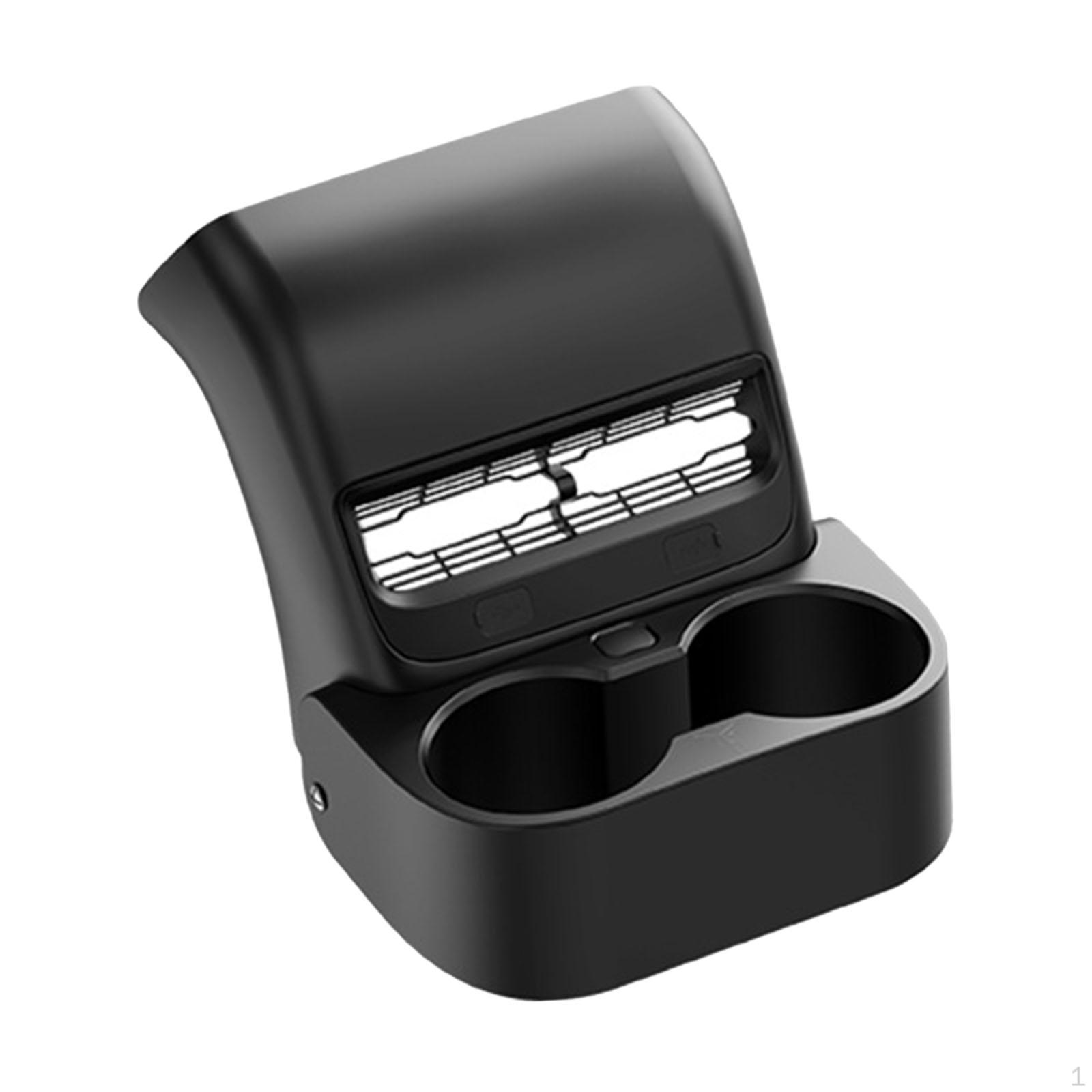 

Двойной подстаканник для заднего ряда сидений для модели 3 Y, легкие автомобильные аксессуары Style A