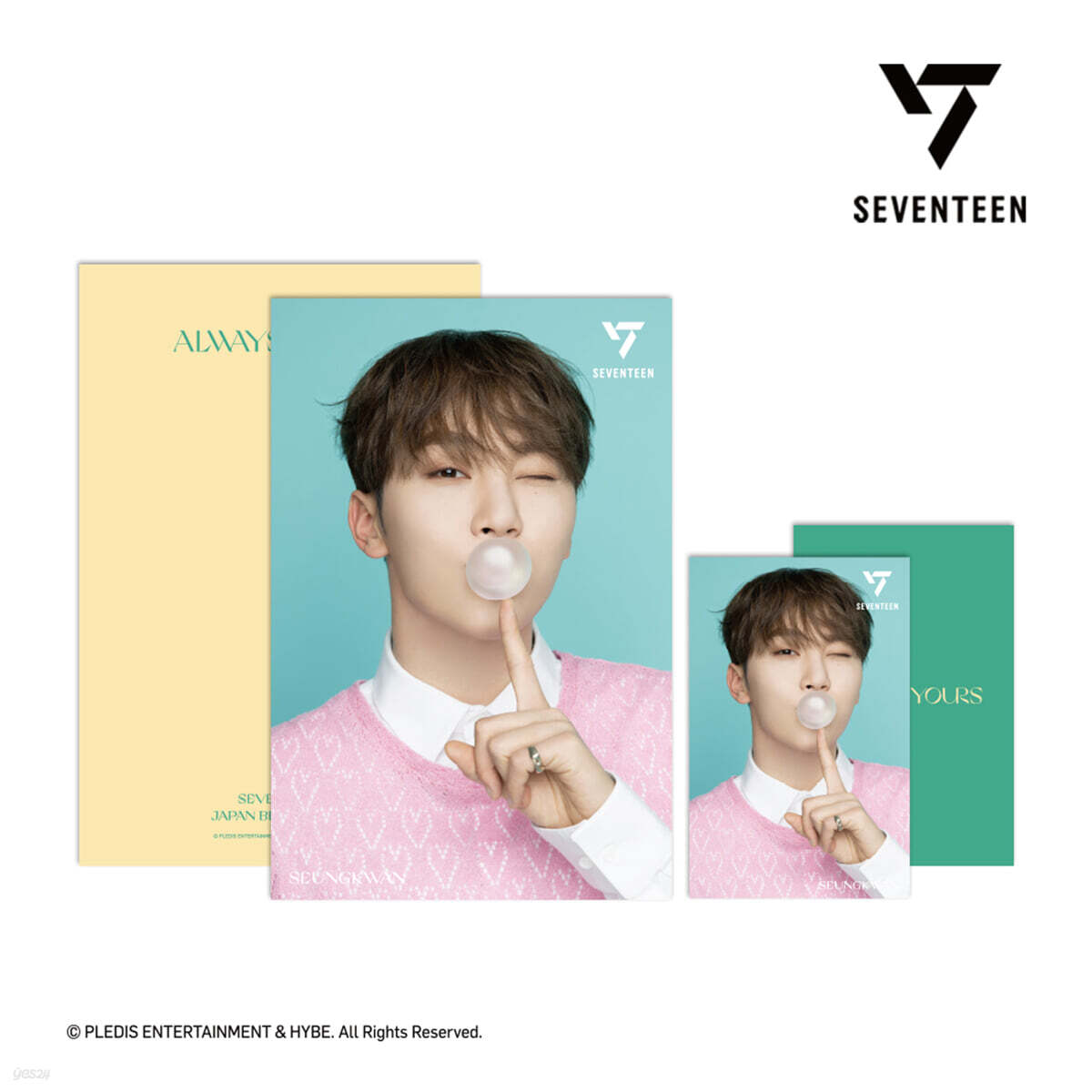 

[SEVENTEEN - ALWAYS YOURS] 3D Лентикулярная Открытка [версия Сынкван]