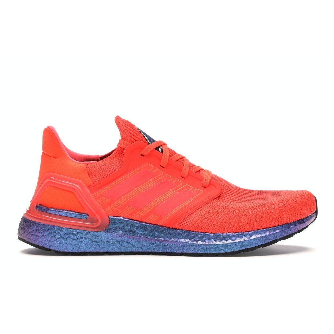 

Мужские кроссовки adidas UltraBoost 20 Solar Red Boost-синий-фиолетовый-металлик FV8451