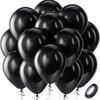 12-inch 2.8-gram Thickened Latex Balloons, 102 Packs of Ribbons, Solid Color Decorative Balloons, Activity Scene Arrangement