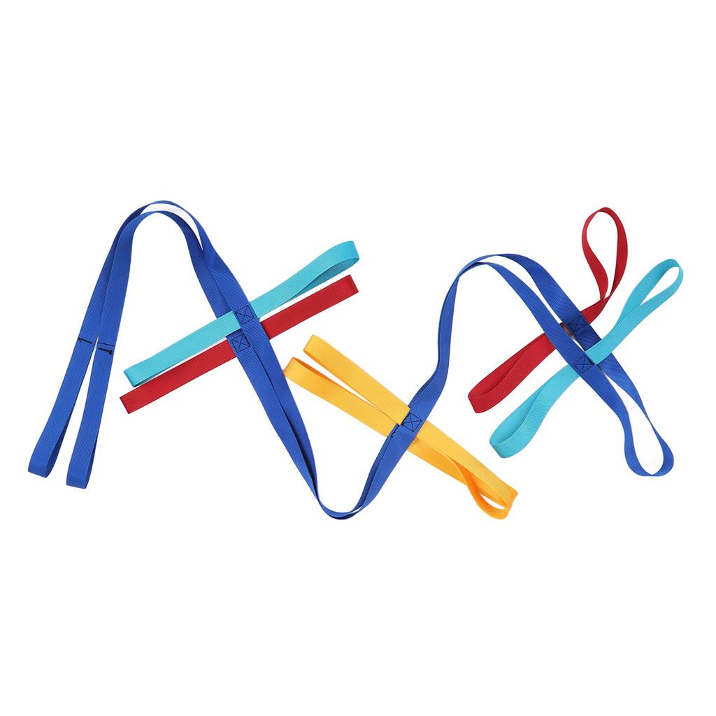 Walking Rope Webbing Material Attractive Colorful Enough Space Fixed Position Preschool Line Rope