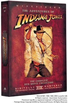 DVD STEVEN SPIELBERG, HARRISON FORD, KA - The Adventures of Indiana Jones Com PDSA1062 Japan Movies & DVD Used