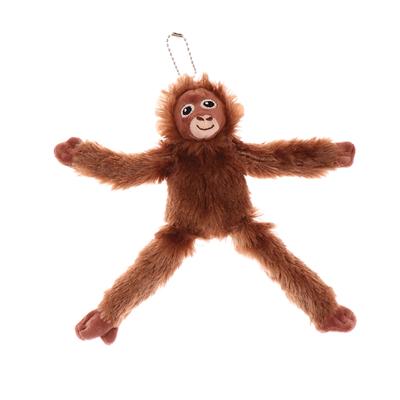 Cartoon Gorilla Plüschtier Schimpansen Affe Anhänger Weiche Angefüllte Puppe Schlüsselanhänger Rucksack Auto Tasche Schlüsselanhänger Dekor Kind Geschenk