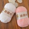 Chenille Crochet Yarn - Medium Thick Hand-Knitted for DIY Crafts & Dolls