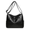 Middle-Aged Women's Large Capacity Bag Soft Leather Shoulder Crossbody Bag for Mom