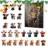 Advent Calendar Contains 24 Gifts, Cute Figures Doll Advent Calendar, Countdown Calendar With Surprise Toys, Collectible Figures Gift For Kids