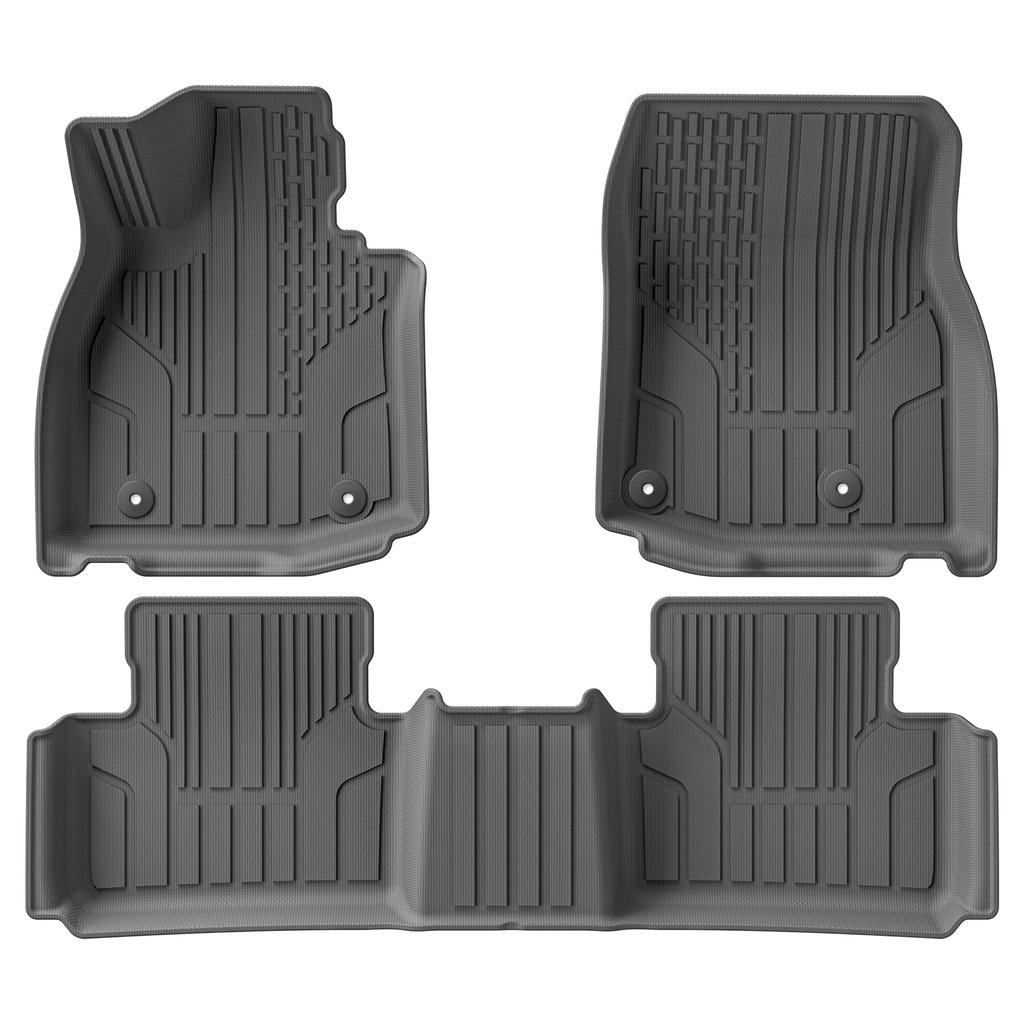 LUCKEASY Left Drive for Mazda CX-50 2023 -2025 Car All-weather Floor Mats Cargo Liner Trunk Pad TPE 3D Foot Mat Accessories