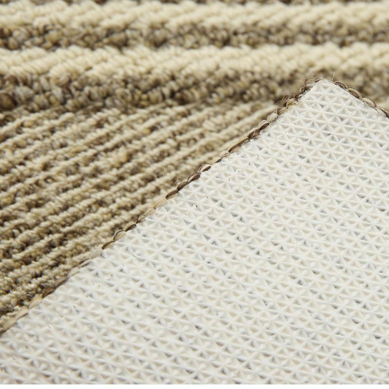 High-end Door Mats Non Slip Entrance Doormat Rubber Bottom Water Absorbent Bathroom Carpet Plaid Weave Rugs Hallway Floor Mats