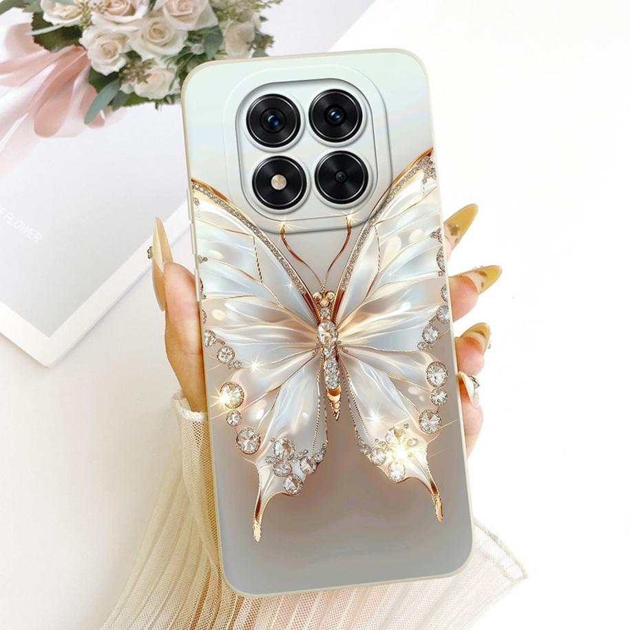 For Xiaomi Redmi Note 14 Pro 5G Case Cute Cartoon Cat Duck Candy Painted Soft Silicone Cover For Redmi Note 14 Pro Plus 5G Shell