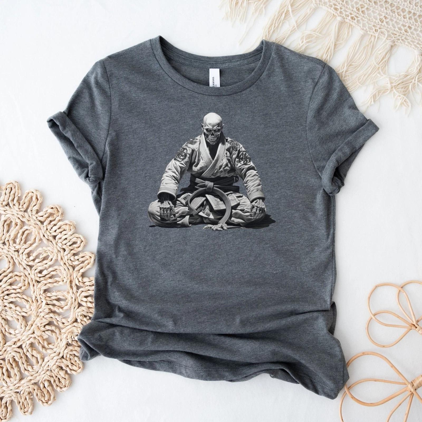 Jiu Jitsu Skeleton Shirt S