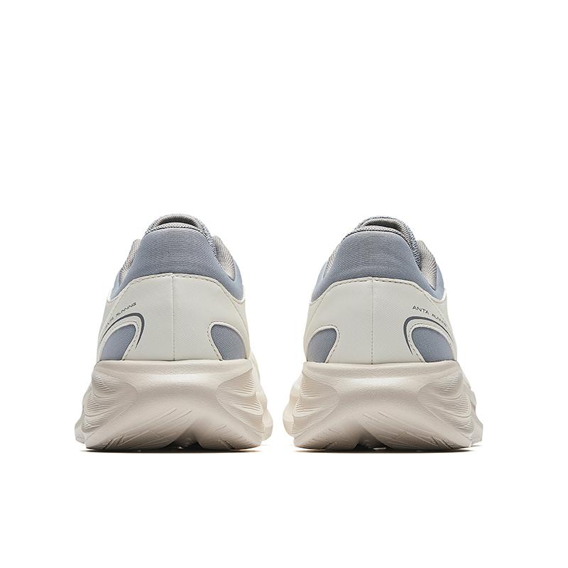 Anta Star Cloud 2 Retro Versatile Non-Slip Breathable Low-Top Casual Running Shoes Men Sneakers White Gray 912535505-3