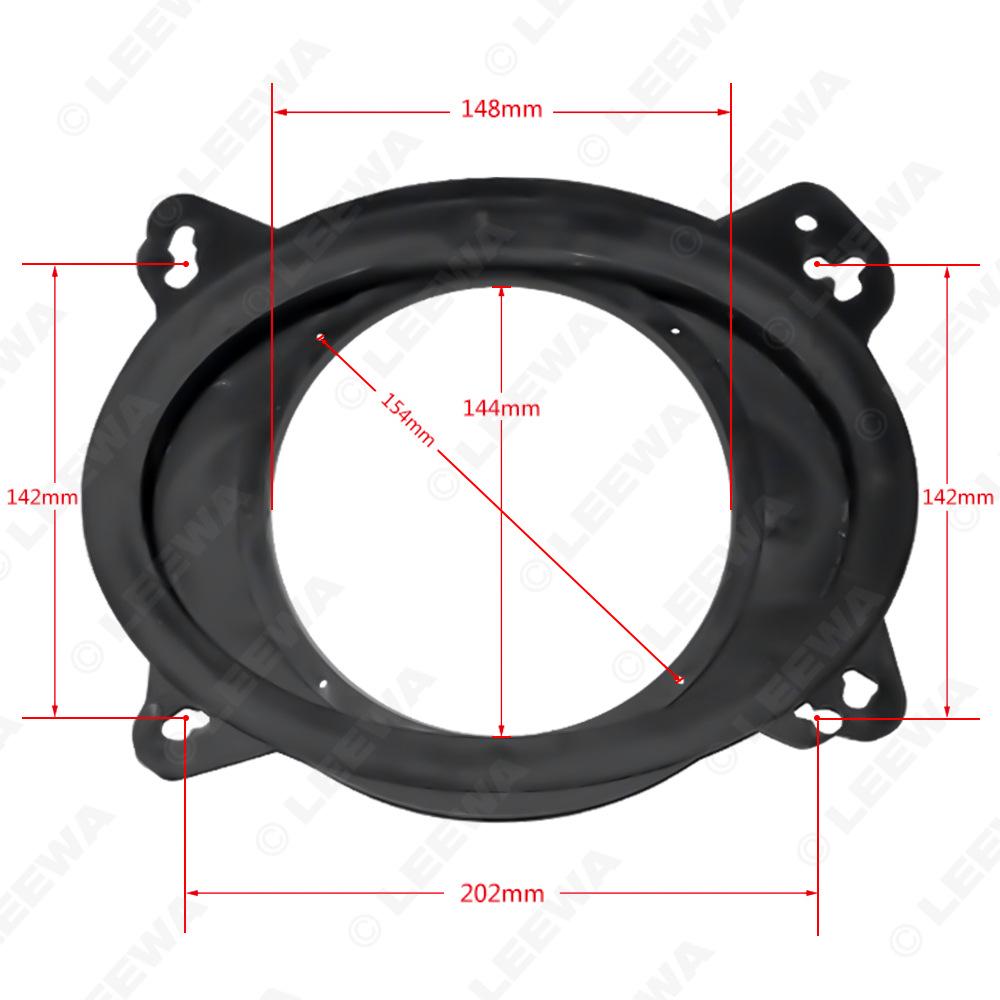 2013 Subaru Forester Front Door Speaker Adapters: 6x9 To 6.5 Inch Spacers