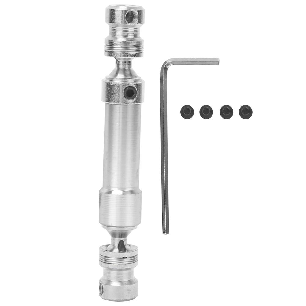 Metal CVD Rear Drive Shaft Spare Parts Fit for WLtoys 12428 12423 1 12 RC CarSilver