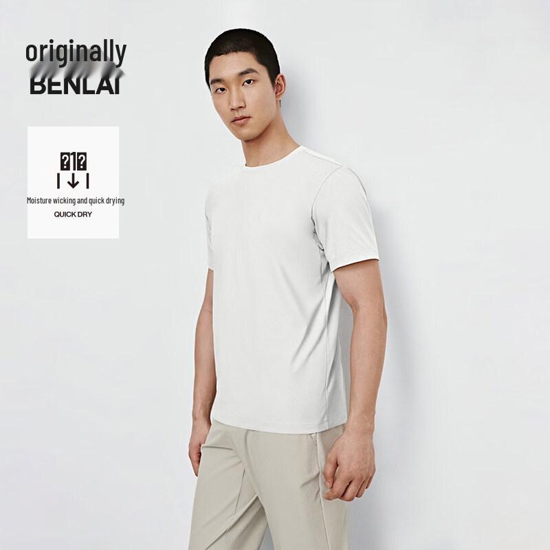 

Benlai Men s Quick-Dry Crew Neck Short Sleeve T-Shirt S