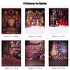Andoer 1.5*2 Meters / 5*7 Feet Christmas Holiday Theme Background Photo Studio Props Foldable