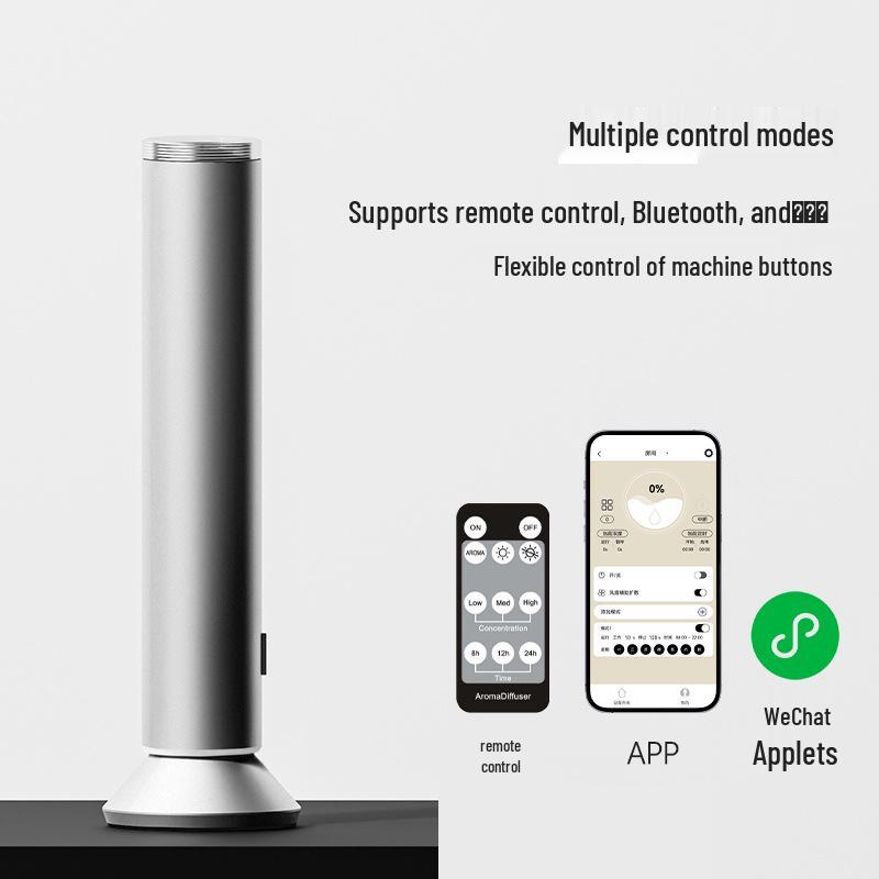 Rotating Raindrop Aroma Diffuser: Large Mist Essential Oil Diffuser with Colorful Light for Bedroom Humidification