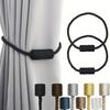 1/2/4PCS Strong Magnetic Curtain Clip Drape Holder Buckle Strap Rope Cylinder Hanging Ball Buckle Tie Back Curtain Decoration