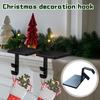 Ristmas Hook Metal Heavy Fireplace Decoration Hook Christmas Bracket Base Hook