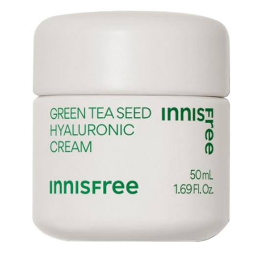 

Innisfree Green Tea Seed Hyaluronic Cream 50мл / Ежедневный увлажняющий крем