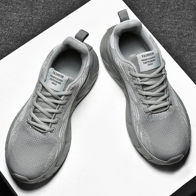 Large size men s shoes spring thin casual 45 breathable 46 running size 47 flying woven mesh shoes summer sports shoes men 38 standard sneaker size