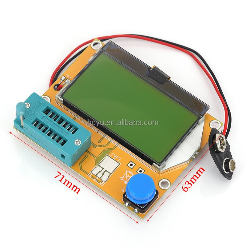 LCR-T4 ESR Instrument Transistor Tester Diode Transistor Capacitor Mos Mega328 Transistor Tester + Case