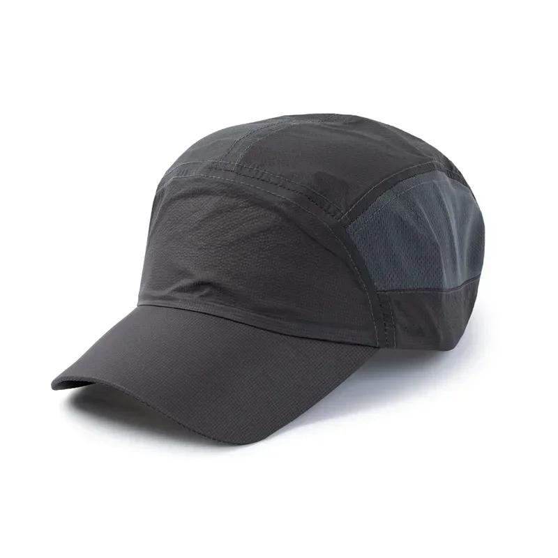 

Very Light and Thin Baseball Caps Men Summer Big Size Quick Dry Soft Top Running Sweat Snapback Cap Women Sun Protection Sun Hat normal size 56-59cm серый