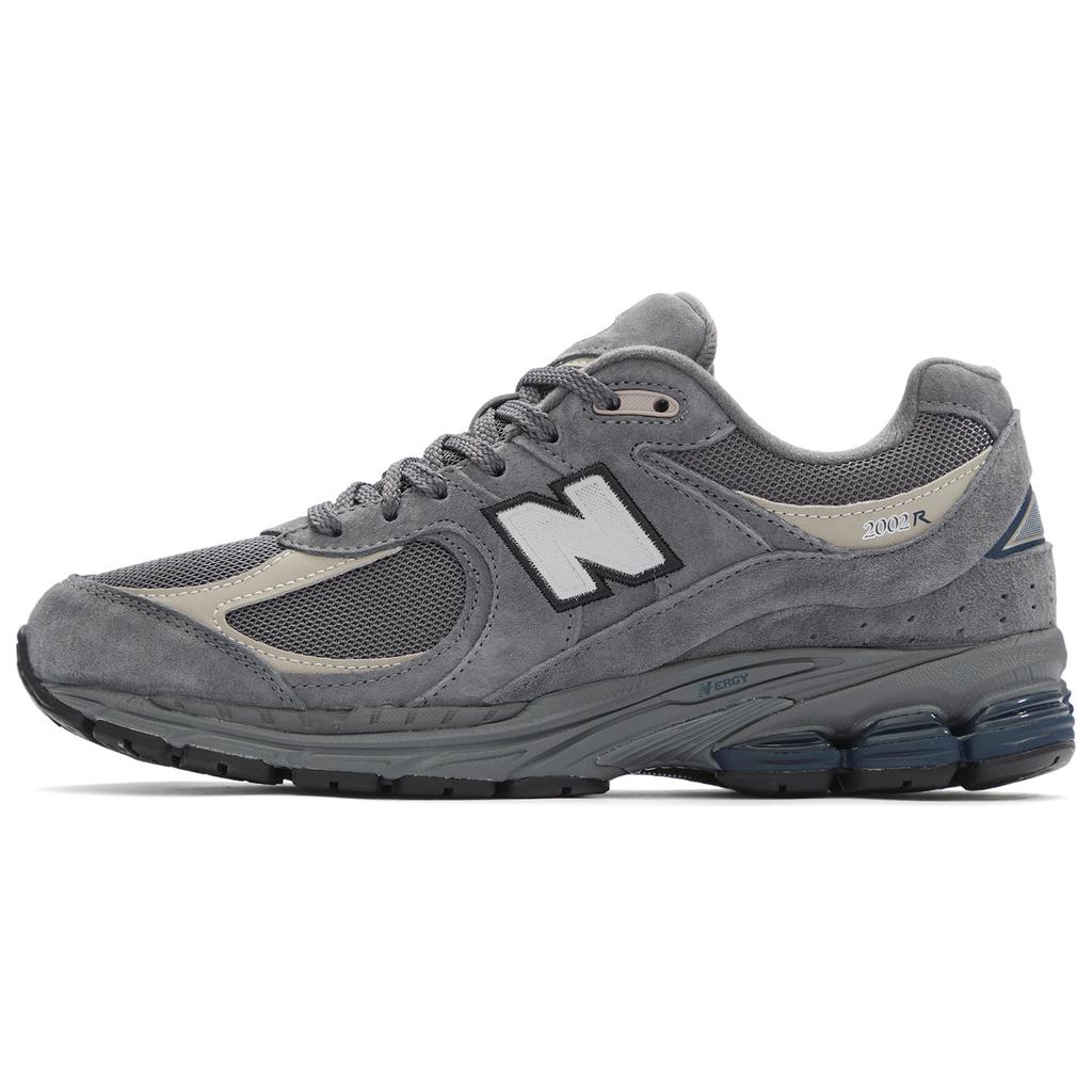 

New Balance 2002R серо-бежевые темно-синие кроссовки унисекс M2002RTC EU 44 серый