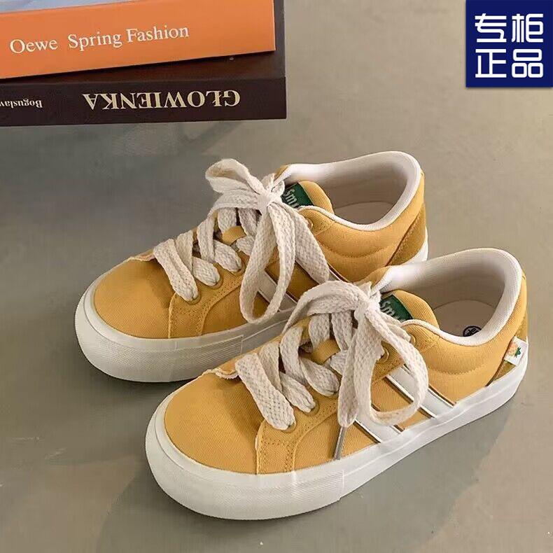 Canvas Shoes Women's New Breathable Student Board Shoes Women's Platform Niche Shoes Versatile School Uniform Casual Shoes