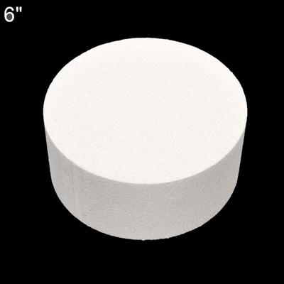 4/6/8 Inch Kitchen Accessories Sugarcraft Dummy Party DIY Practice Model Cake Foam Mould Round Polystyrene Styrofoam
