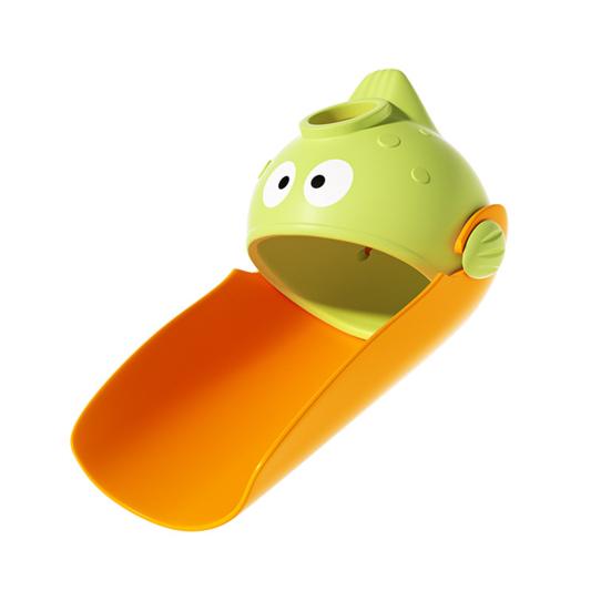 Children Faucet Extender Cartoon Worm Shape Splash-proof Adjustable Faucet Extender Bathroom