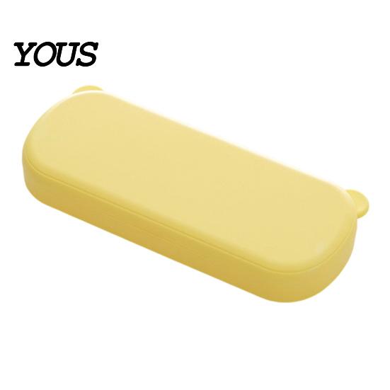 Pencil Case Large Capacity with Compartments, Macaron Color Plastic Stationery Storage Desk Container Box, Portable Student Pen Bag for School