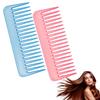 RIANZ® Large Hair Detangling Wide Tooth Shampoo Comb for Wet & Dry Hairs, Long & Curly Hair, NO Handle Detangling Combs for Lady Women Girls, Plastic