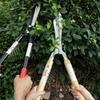 Telescopic Long-Handled Gardening Scissors: High Branch, Hedge & Lawn Trimmer with SK5 Blade