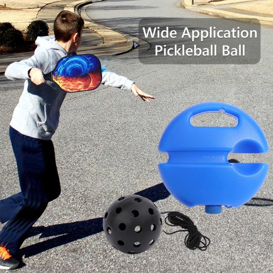 Pickleball Trainer with Rebound Pickleball Ball Compact Size Portable Pickleball Solo Equipment Training Tool Sports Accessories