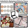 10 pièces/set Présentoirs Cadre Flottant 3D Film Mince Transparent PE Boîte d'Affichage Flottante Boîte de Rangement pour Bijoux Boîtes Organisatrices
