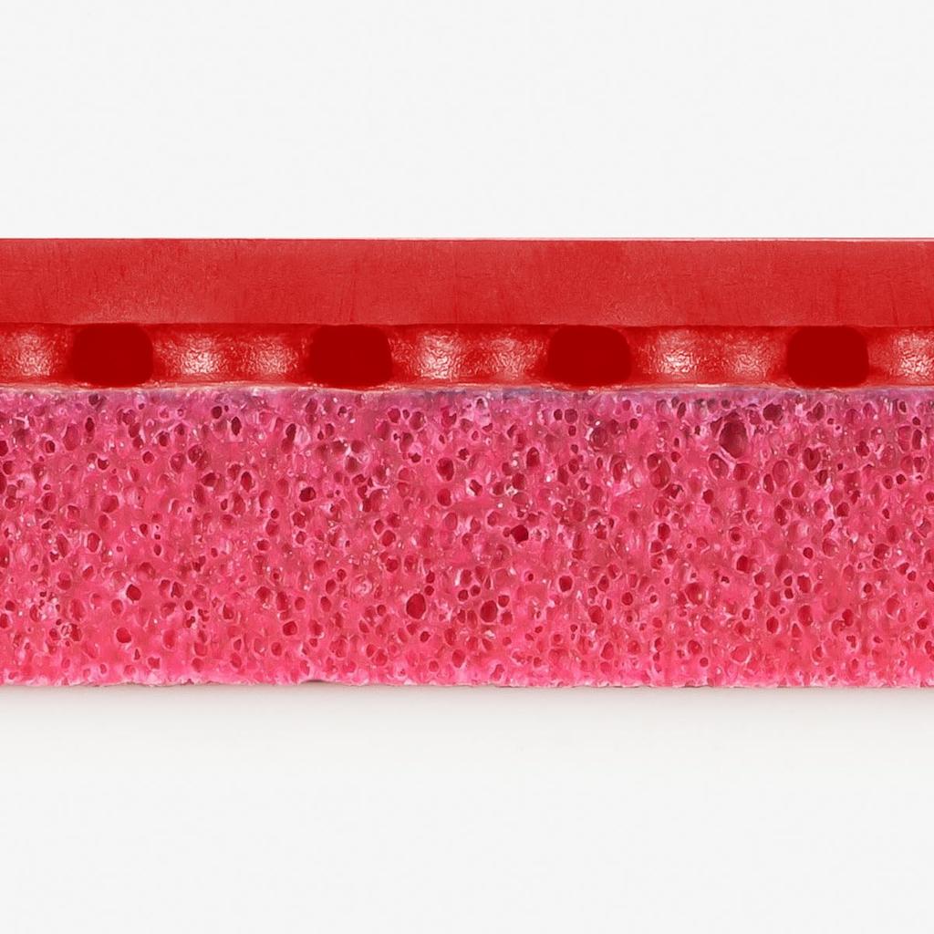 Butterfly Table Tennis Zaia Inverted Ball 06140 Rubber, 03, High-Tension Rubber, Spin, Control, Red, 2.7mm,