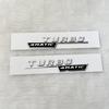 3D ABS Glossy Black Car Fender Badge Turbo 4MATIC Sticker Rear Trunk AMG Emblem A45 Logo For Mercedes Benz A 45 AMG W176 W177