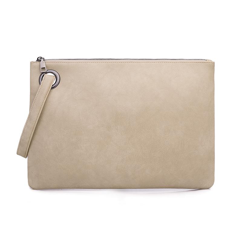 Fashion Handbags Women Soft PU Leather Daily Clutch Bag Ladies Evening Envelope Bag Portable Female Wristlet Purse Cellphone Bag