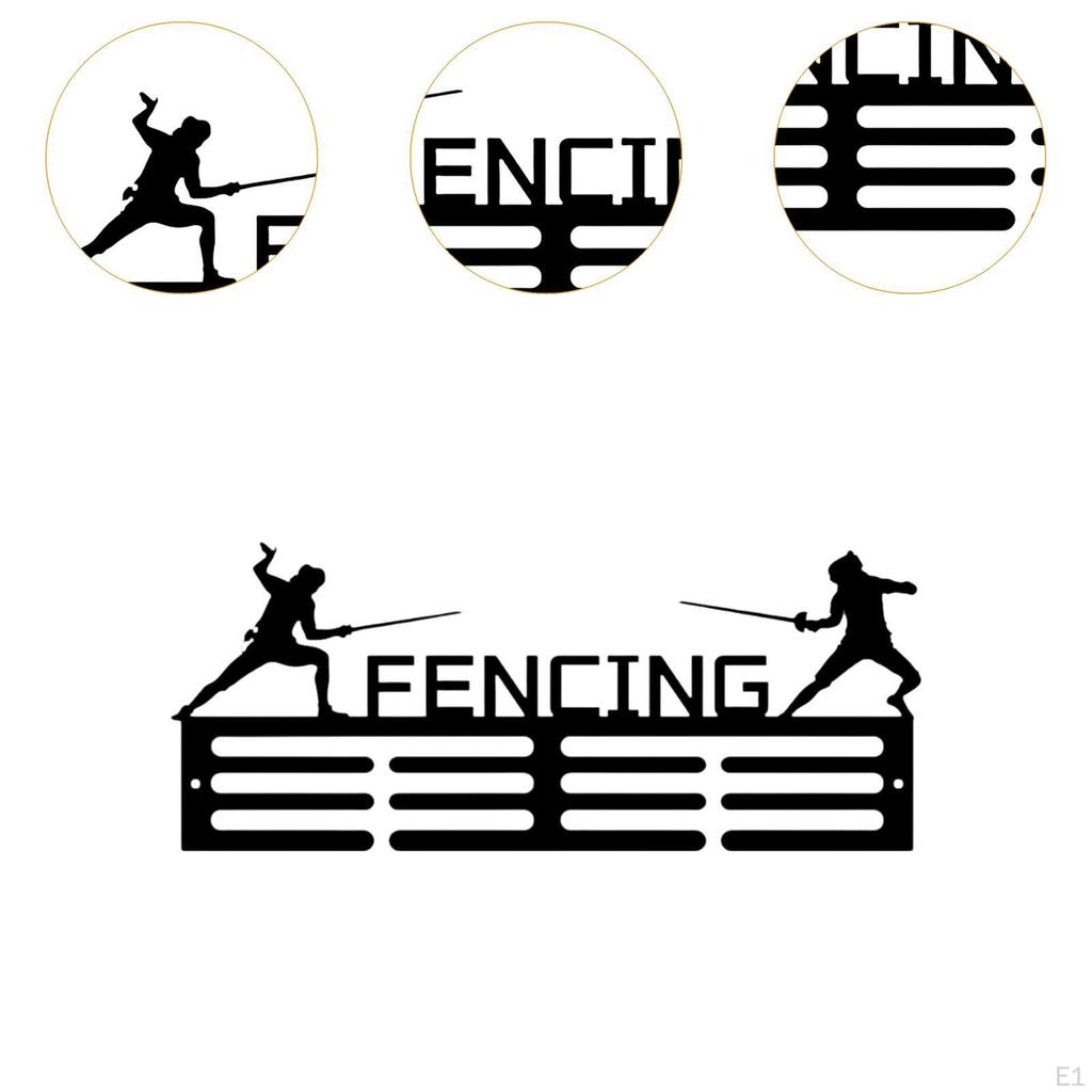 Medaillenaufhänger Auszeichnung Band Organizer Einfach zu installieren Regalständer Rahmen für Sportrennen Läufer