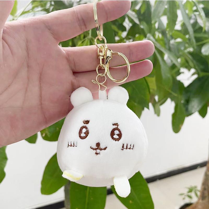 Sweet Plush Chiikawa Character Keychain Adorable Animal Design For Use Everyday