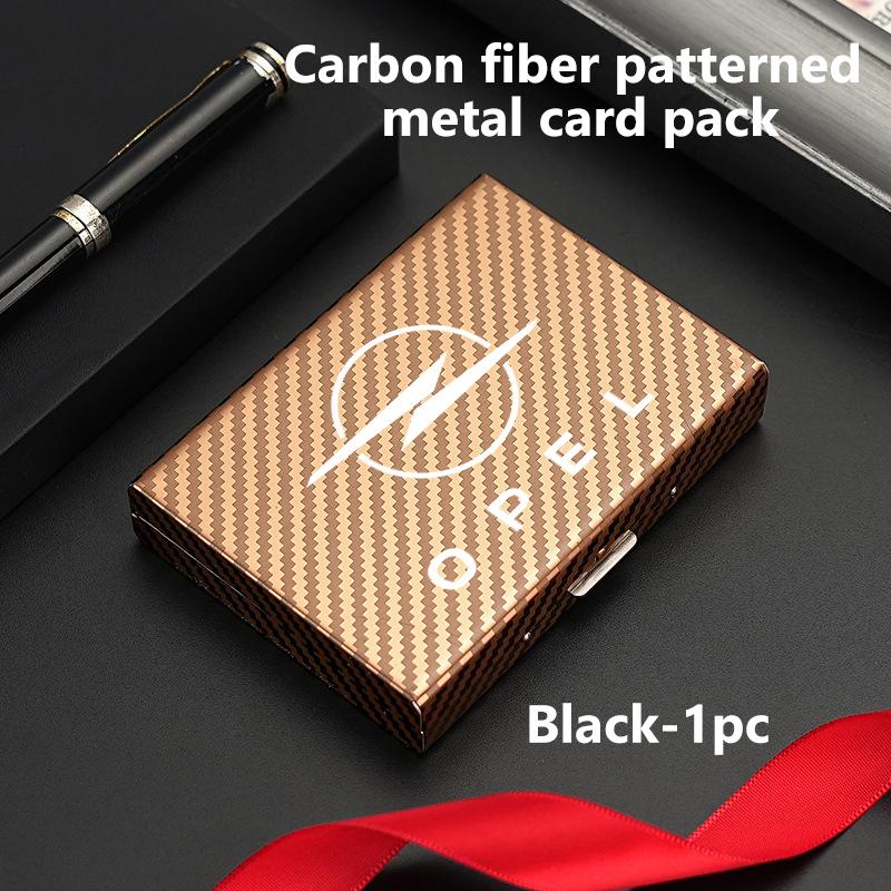 For Opel Multi-functional Car Styling Credit Card Clip Protector Cover Cards Case Storage Bag Corsa Mokka Astra Cascada Adam